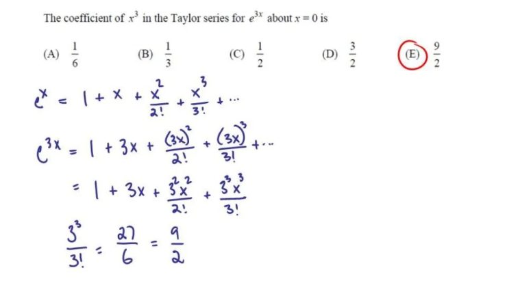 Ap calculus ab 2018 mcq