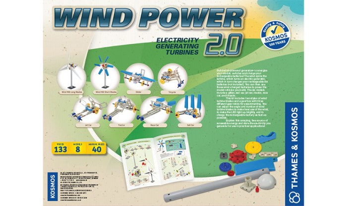 Experiment kosmos thames educating rechargeable charges turbines batteries turbine